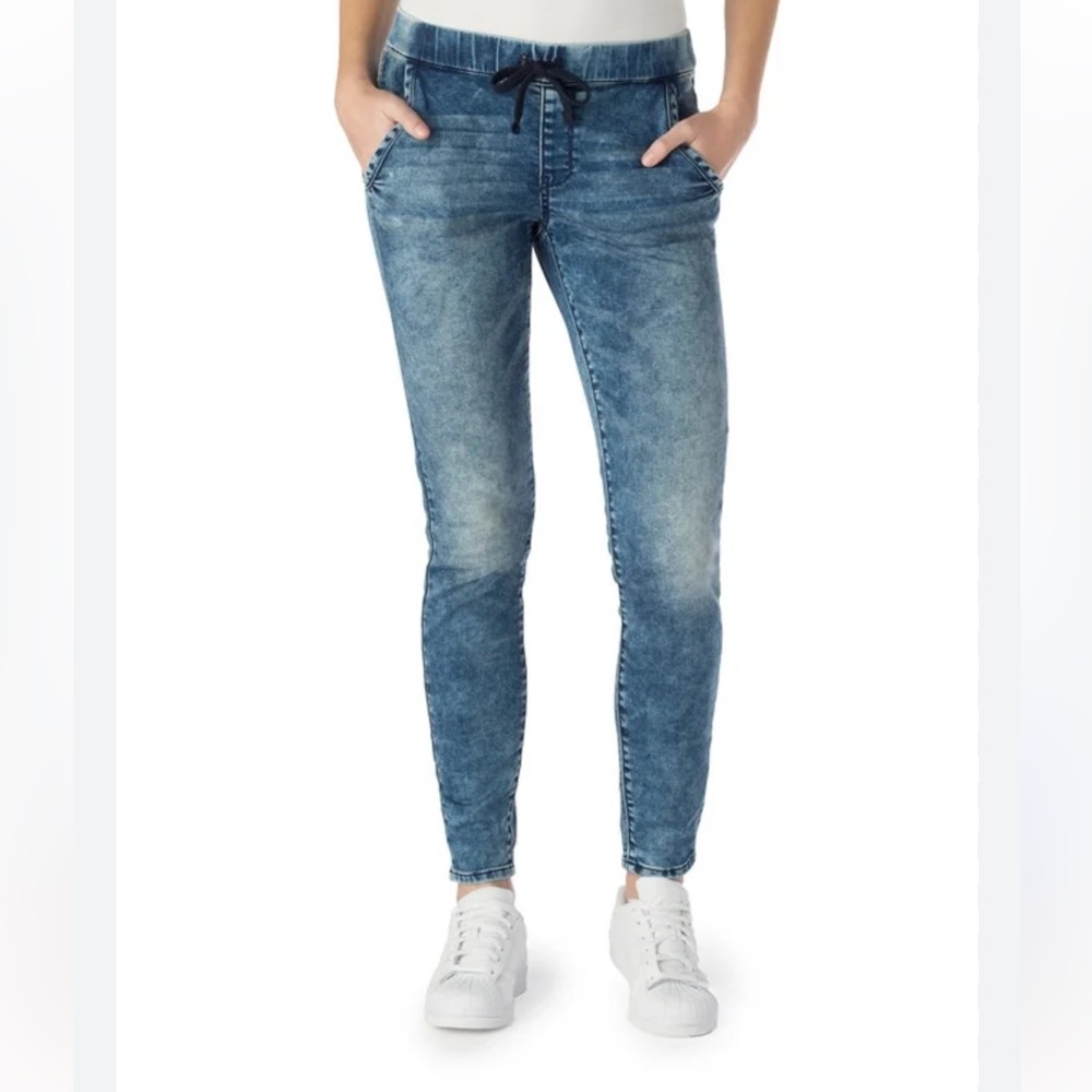 Women’s Levi's Denizen Joggers Elastic Tie Waist Stretch Cozy Low Rise Jeans